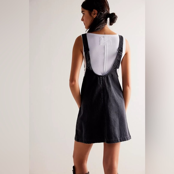 We The Free Black Denim Dress - Picture 3 of 15